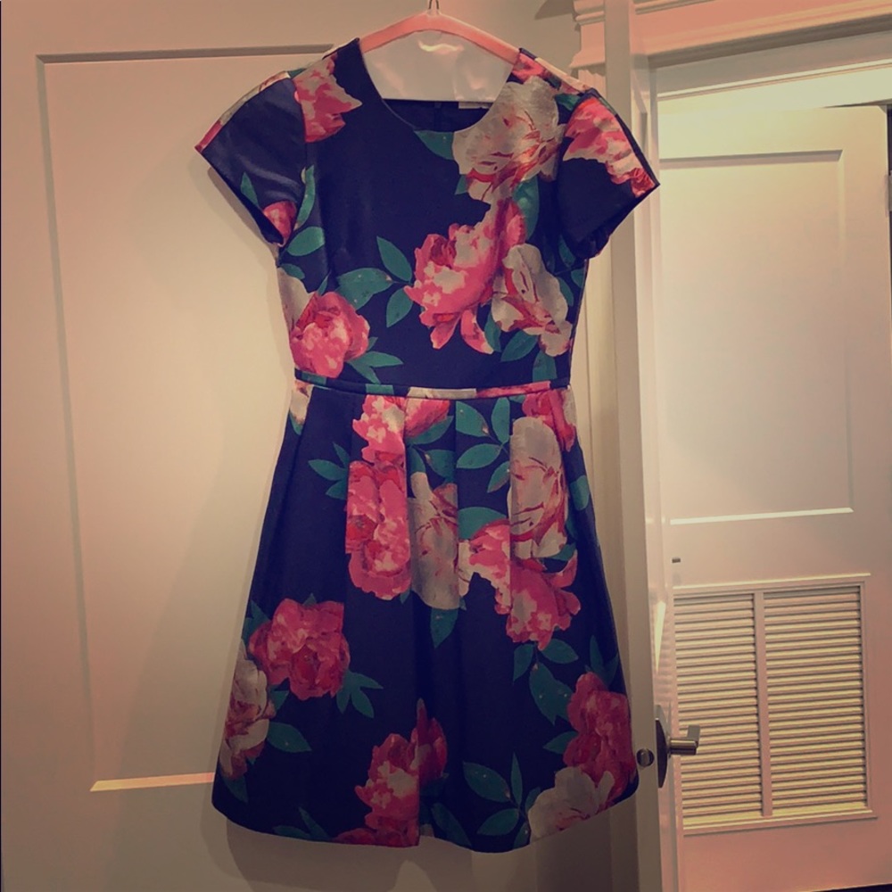 Eliza J peony party dress